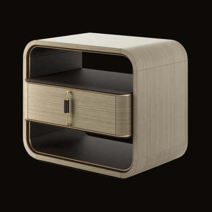 Modern Luxury Night Table with Drawer - Elegant Bedside Furniture - Provance Decoration