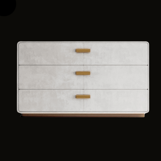 Luxury Dresser with Gold Handles and Minimalist Design - Handcrafted Bedroom Storage Solution - Provance Decoration