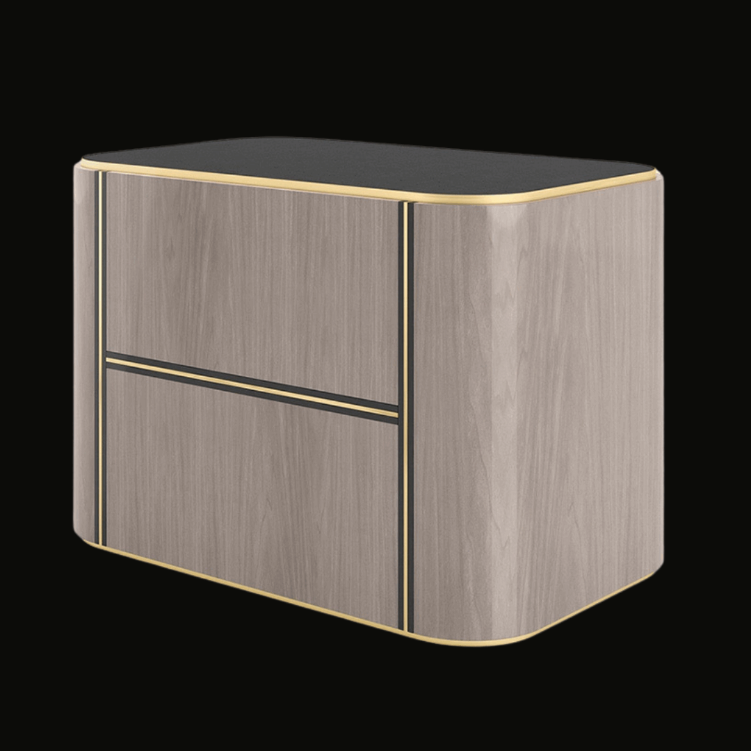 Luxury Night Table with Drawer - Elegant Bedside Furniture - Provance Decoration