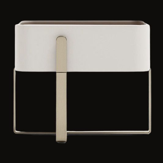 Minimalist Modern Side Table with Sleek Metal Frame - Handcrafted Bedside Table - Provance Decoration