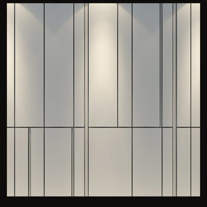 Modern Minimalist Wall Cladding with Sleek Linear Detailing – WC-020 - Provance Decoration