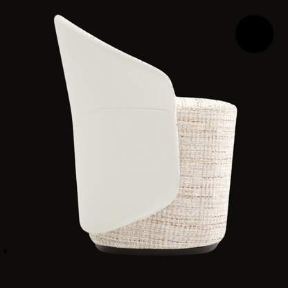 Modern Textured Fabric Accent Chair - Luxury Seating for Elegant Spaces - Provance Decoration