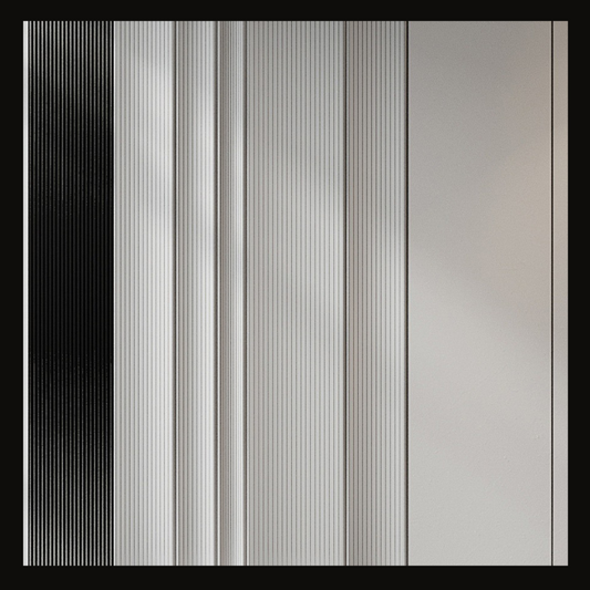 Modern Textured Wall Cladding with Black and Metallic Accents – WC-018 - Provance Decoration
