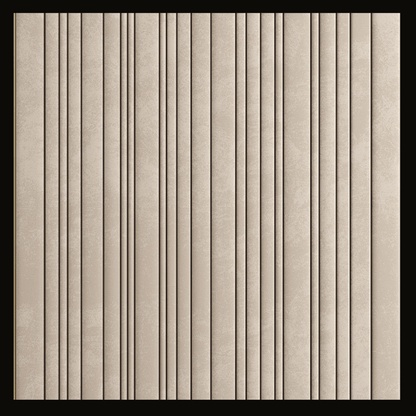 Modern Wall Cladding with Wood Veneer, Upholstery, and Stainless Steel – WC-012 - Provance Decoration